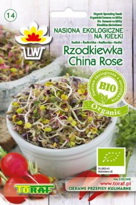 Rzodkiewka ekologiczne nasiona na kiełki Rzodkiewka ekologiczne nasiona na kiełki